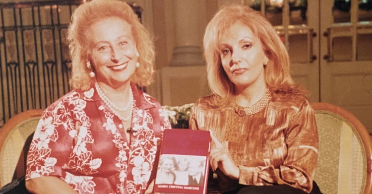 Ivana Bombardieri con la Principessa Marconi