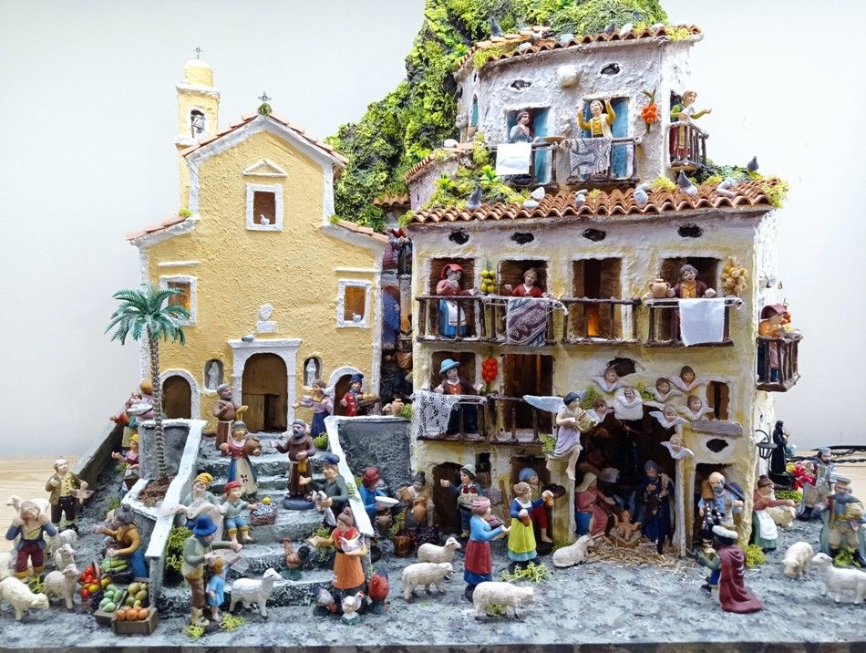 Presepe nella Chiesa Madre di Amantea Messaggero di Sant Antonio