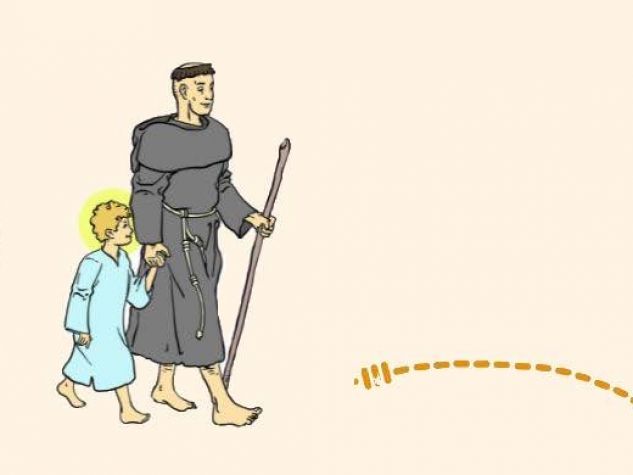 Insieme, sulla strada con sant’Antonio