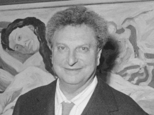 Lo scrittore e pittore Carlo Levi nel 1962.