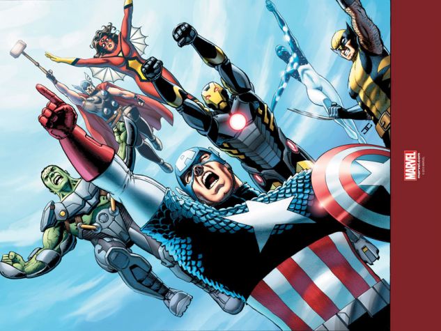 Gli Avengers della Marvel nella loro attuale formazione. (Per gentile concessione di «Wow Spazio Fumetto»).