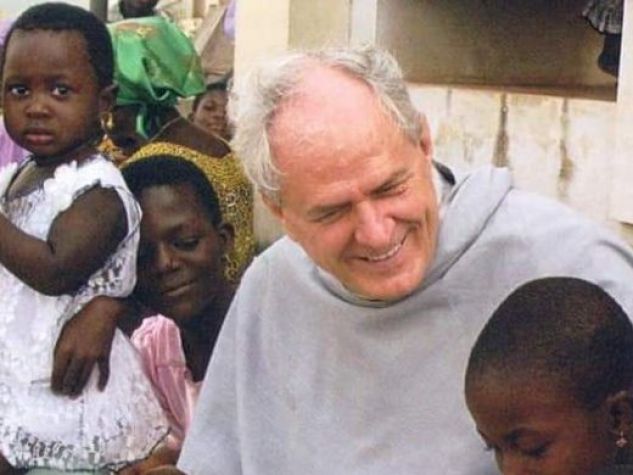 Padre Giorgio Abram in Ghana.