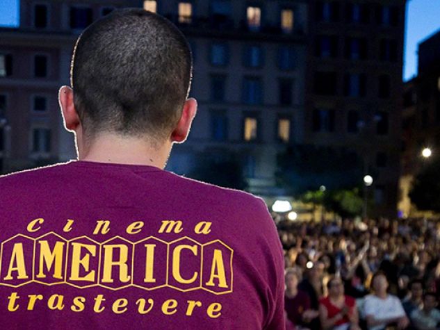 Serata al Cinema America di Trastevere