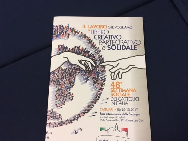 Il logo della Settimana sociale di Cagliari