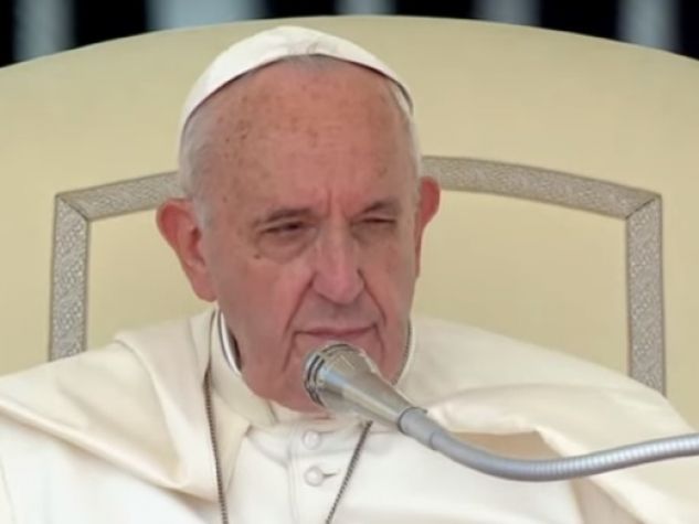 Papa Francesco all'udienza generale di mercoledì 12 giugno 2019.