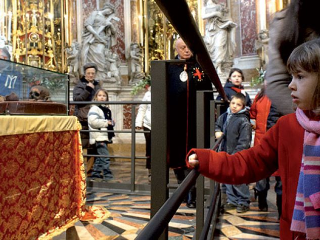 L'ostensione del corpo di sant'Antonio, Padova febbraio 2010