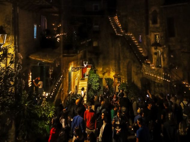 Notte delle candele a Vallerano