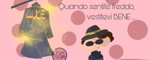 vignetta vestito da Dio