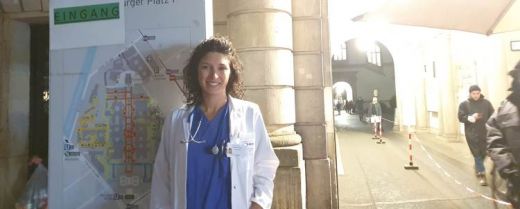 Lisa Cardellini, pediatra del prestigioso Ospedale della Charité di Berlino.