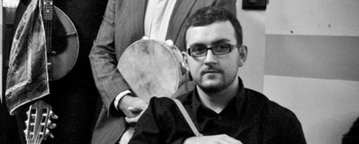 Davide Ierardi, musicista membro del gruppo «Santa Taranta».
