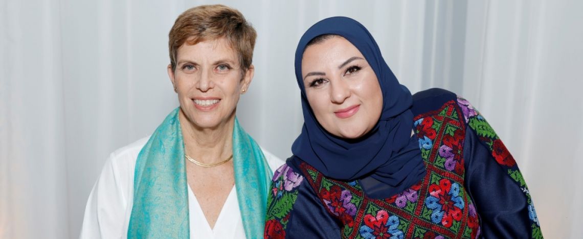 L'israeliana Yael Admi e la palestinese Reem Hajajreh