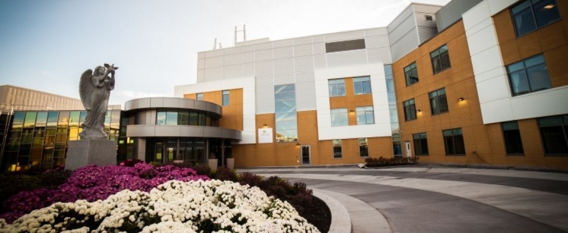 L’ingresso dell’ospedale «Marie-Clarac» a Montréal.