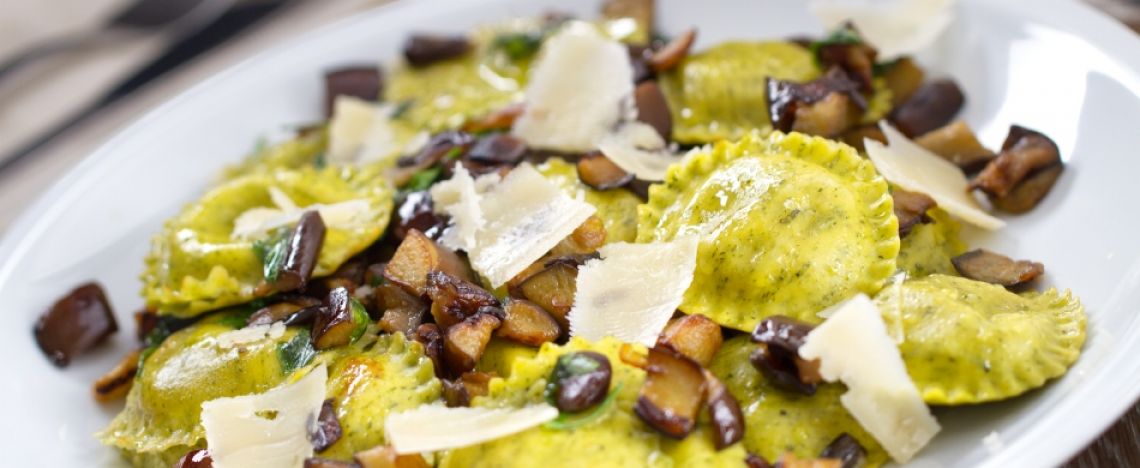 Ravioli alle melanzane