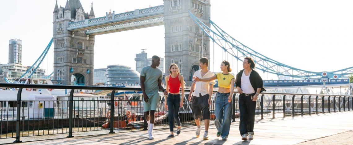 Studenti delle superiori a Londra. Studenti delle superiori a Londra.