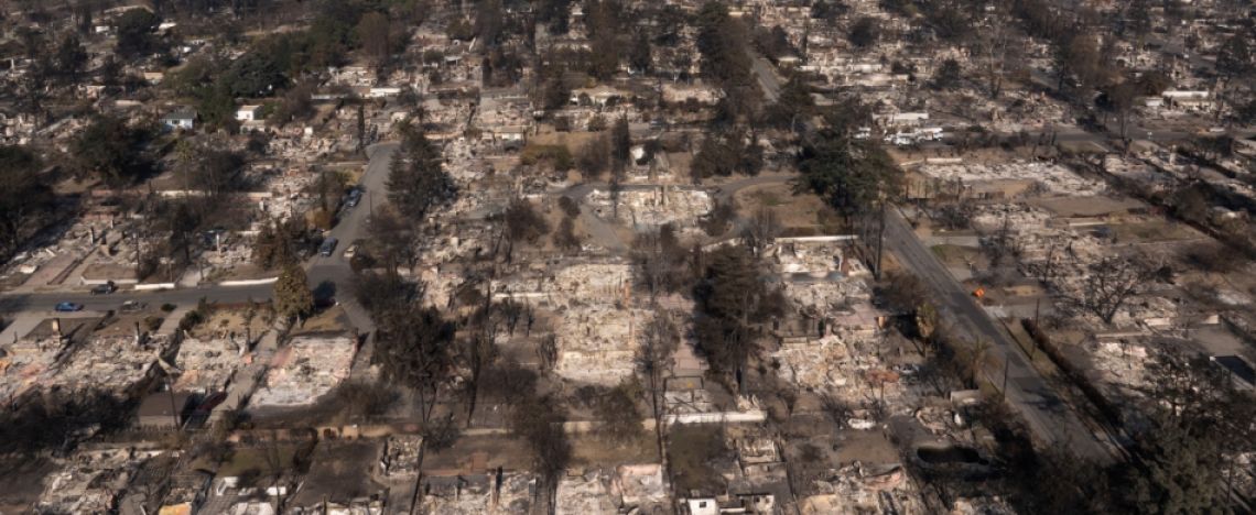 Altadena, Los Angeles, California, Incendi gennaio 2025