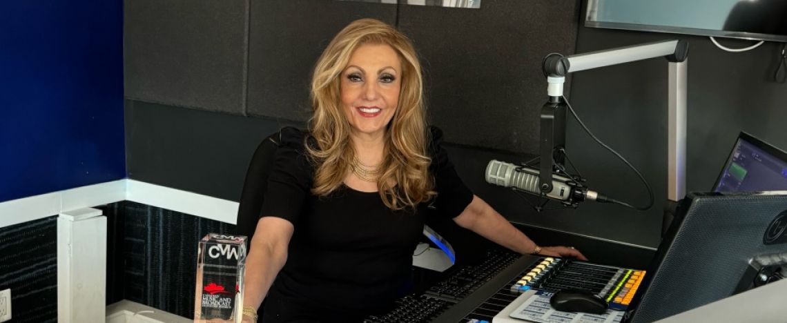 Ivana Bombardier con il Rosalie Award