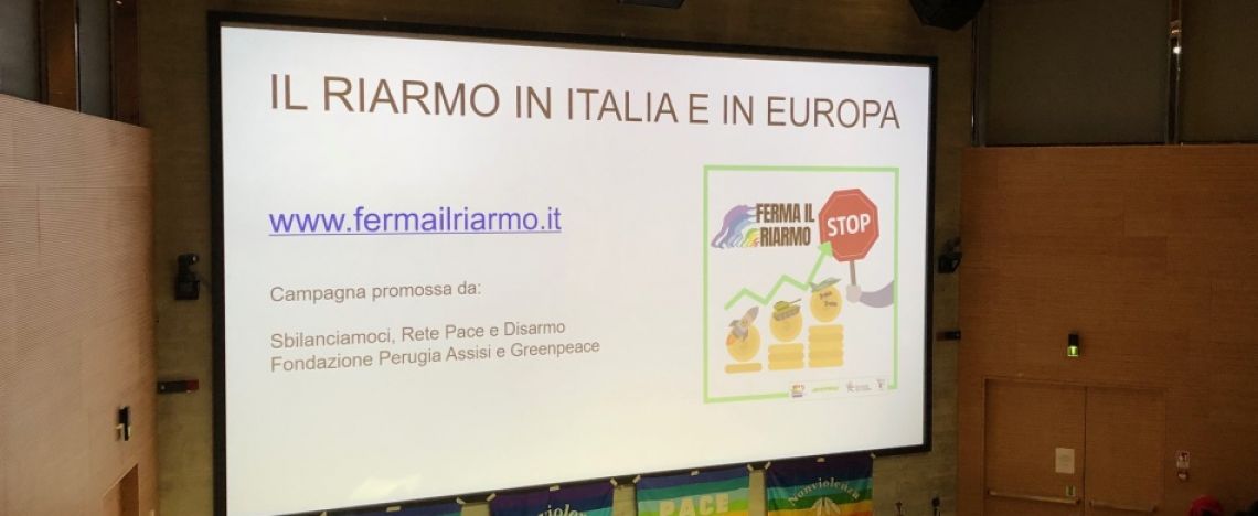 Stop al riarmo