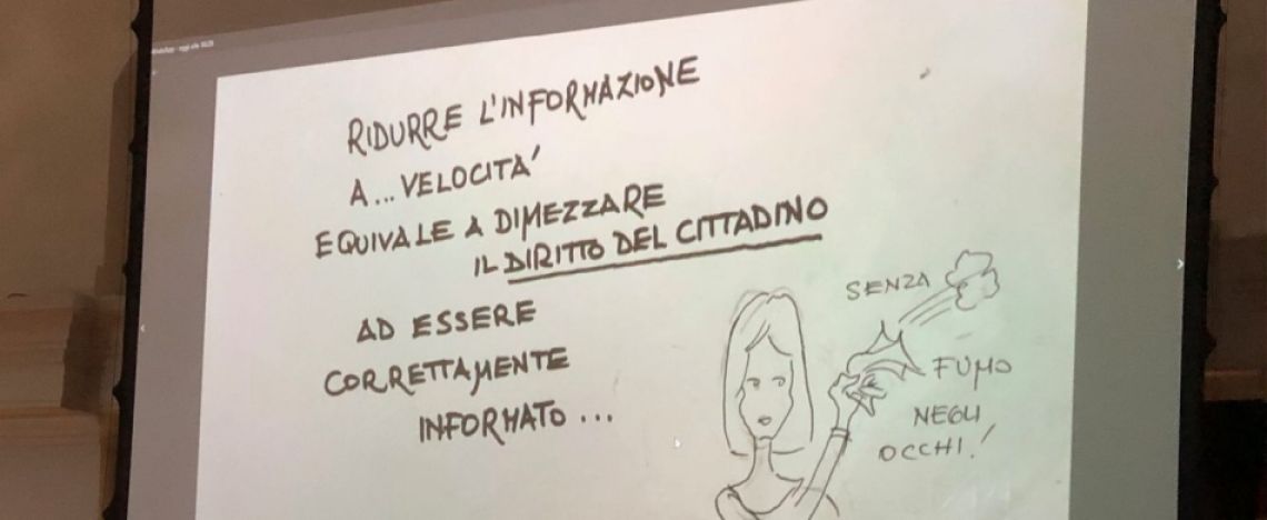 Un momento del corso di formazione proposto dall'Ucsi, Unione cattolica stampa italia, alla 50° Settimana sociale di Trieste.