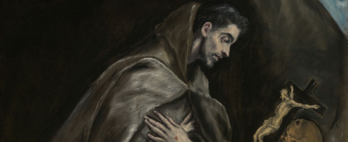 El Greco, San Francesco in meditazione, 1595-1660.