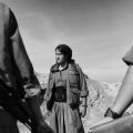 Donne curde combattenti del PKK (Partito dei lavoratori del Kurdistan) sul fronte di Kirkuk (Iraq). - UGO LUCIO BORGA