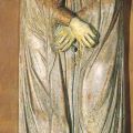 Statua dedicata a Caterina de' Franceschi, nell'atrio d'ingresso laterale della Basilica. - ARCHIVIO MSA