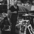 W. Eugene Smith in his workroom (W. Eugene Smith nel suo studio) - © Arnold Crane portfolio of photographs, ”Portraits of the Photographers,”, 1968-1969. Archives of American Art, Smithsonian lnstitution