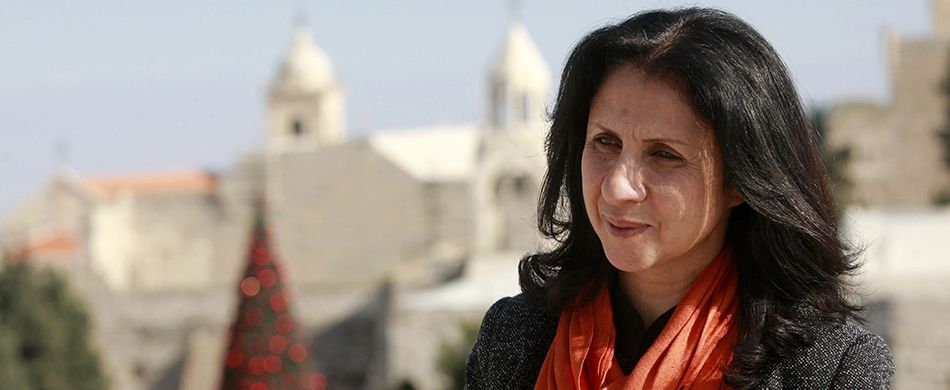 Vera Baboun, sindaco di Betlemme. Claudio Imprudente.