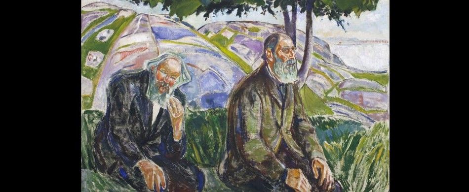 Edvard Munch, Due anziani