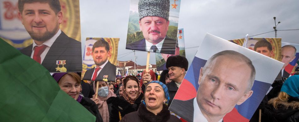 manifestazione a Grozny-1