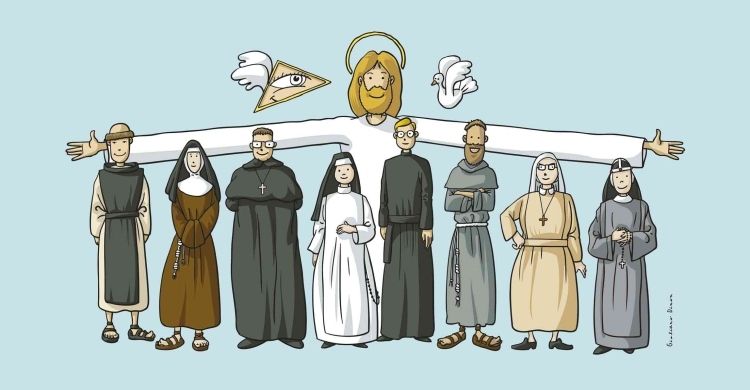 Qual è la differenza tra un frate e un monaco?