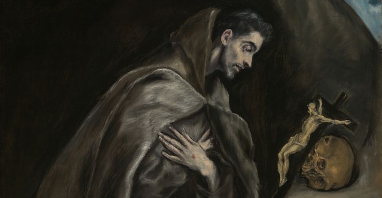 El Greco, San Francesco in meditazione, 1595-1660.