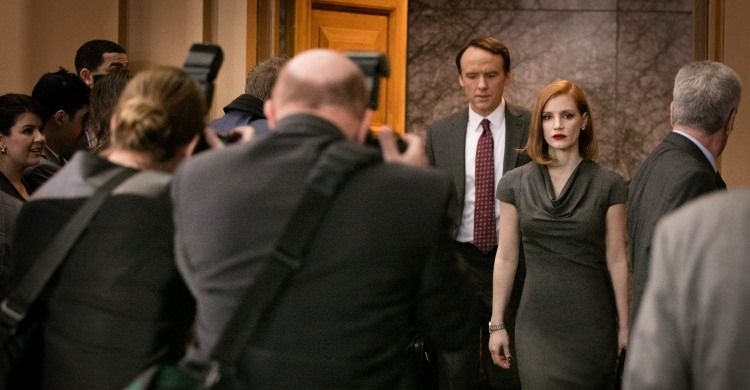 L'attrice Jessica Chastain è una lobbista in cerca di riscatto nel film «Miss Sloane – Giochi di potere».