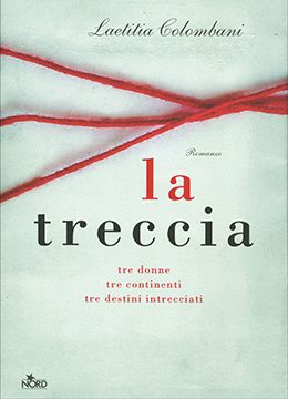 copertina del libro La treccia, fili di lana che si intrecciano